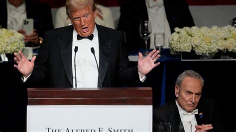al smith charity dinner 2024|President Trump and Joe Biden Speak at 2020 Al Smith Dinner.